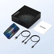 OTTOMOTION Android Ai Box Wireless CarPlay Adapter Android Auto Built in Youtube Netflix Spotify IPTV for Car with Wired Carplay